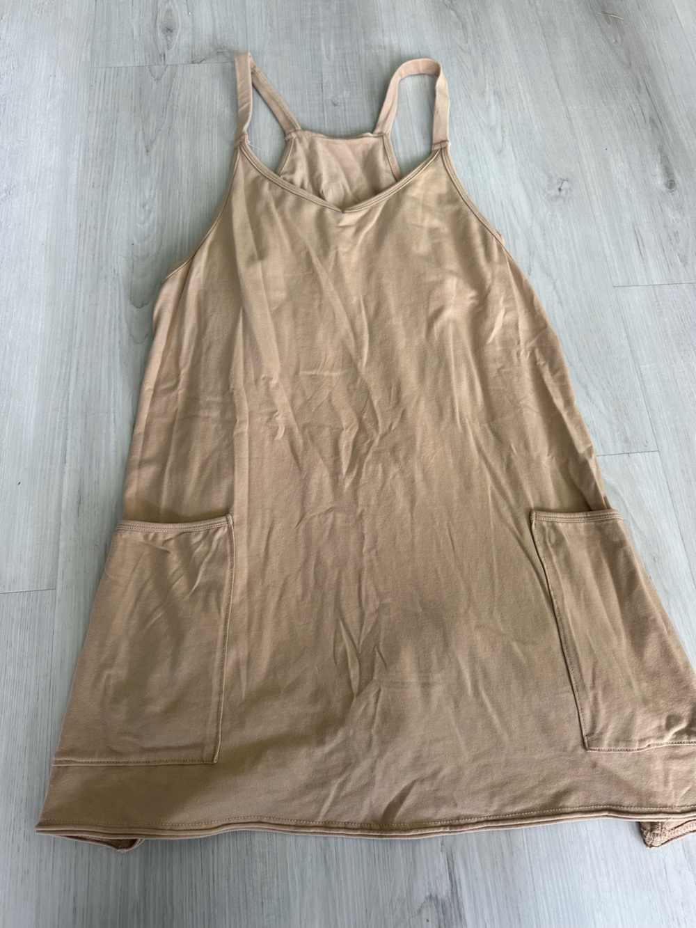 Racerback Pocket Tank Romper